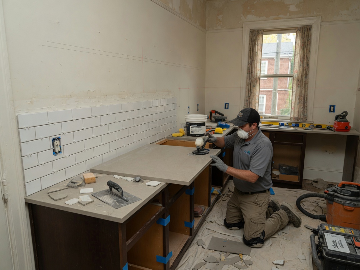 Countertops and Backsplash Installation in Norfolk