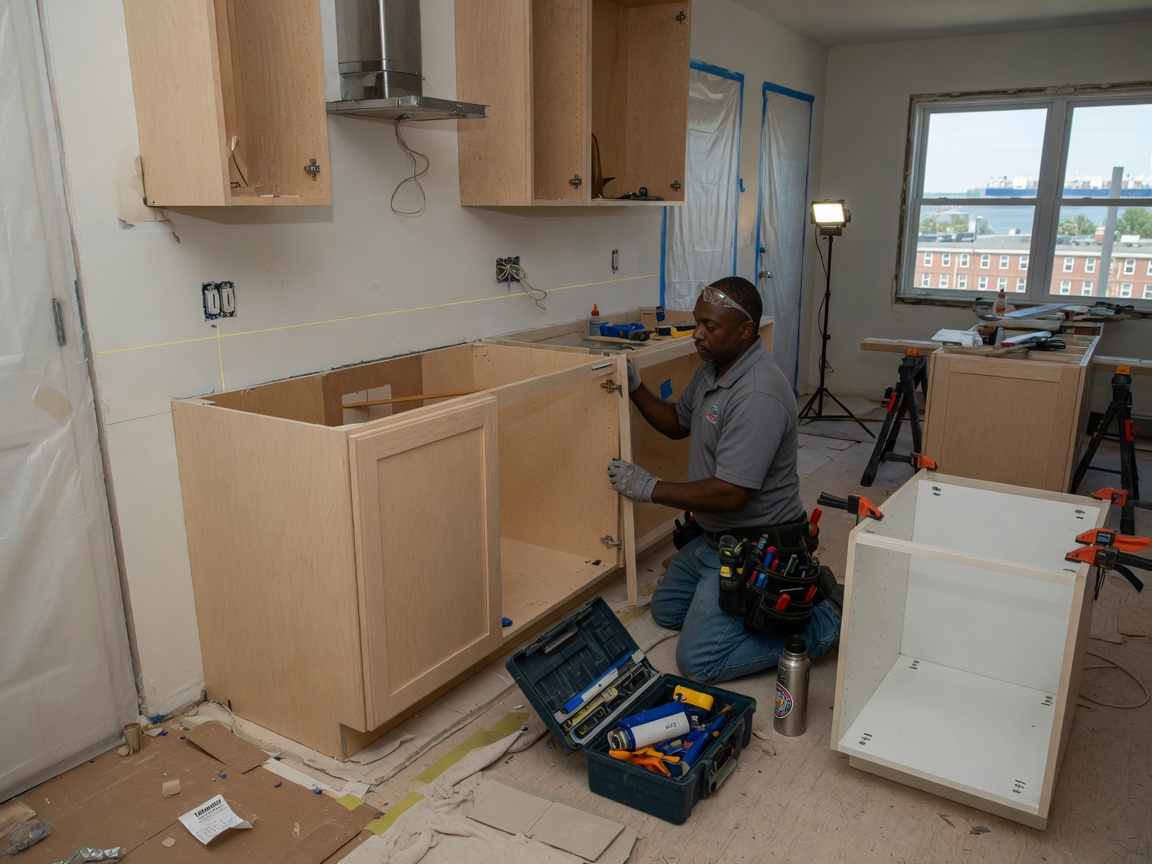 Custom Cabinets and Cabinetry Installation in Norfolk